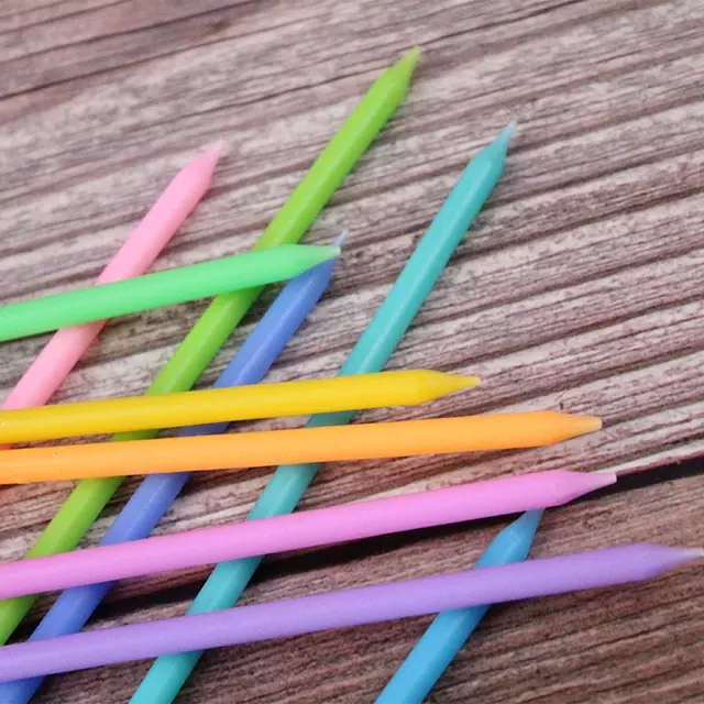 Rainbow Birthday Candles