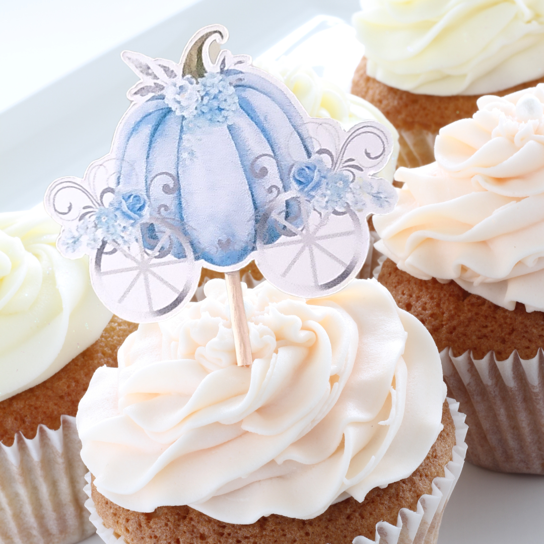 'Dreams come true' Cupcake Toppers