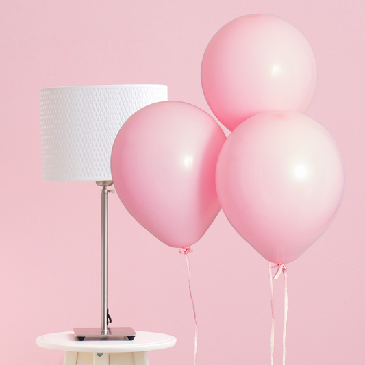 Pastel Pink Latex Balloons 10" - 50pcs.