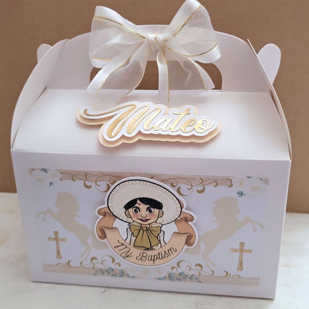 Baby Charro Favor Boxes (12pcs.)