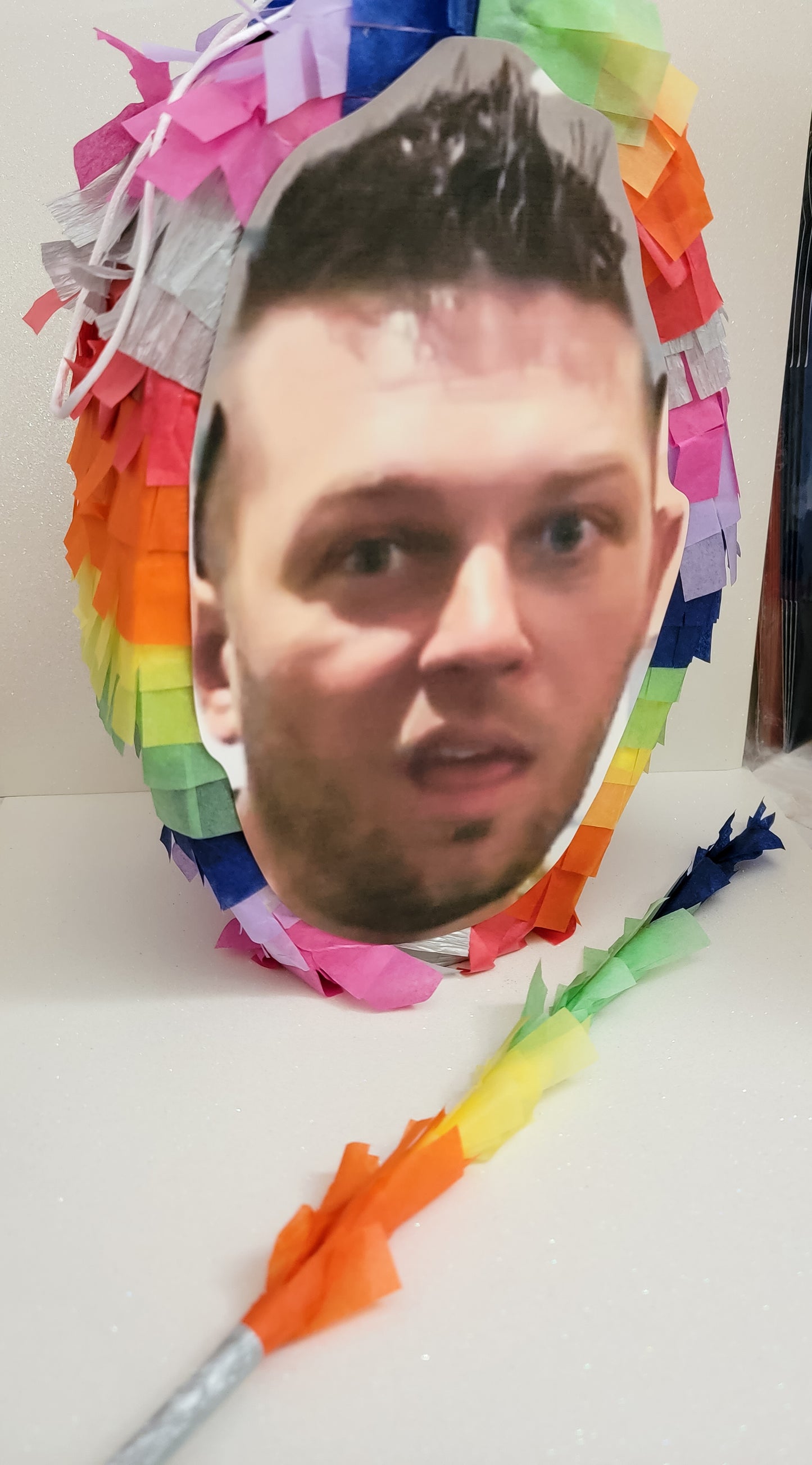 12" Personalized Face Mini Piñata