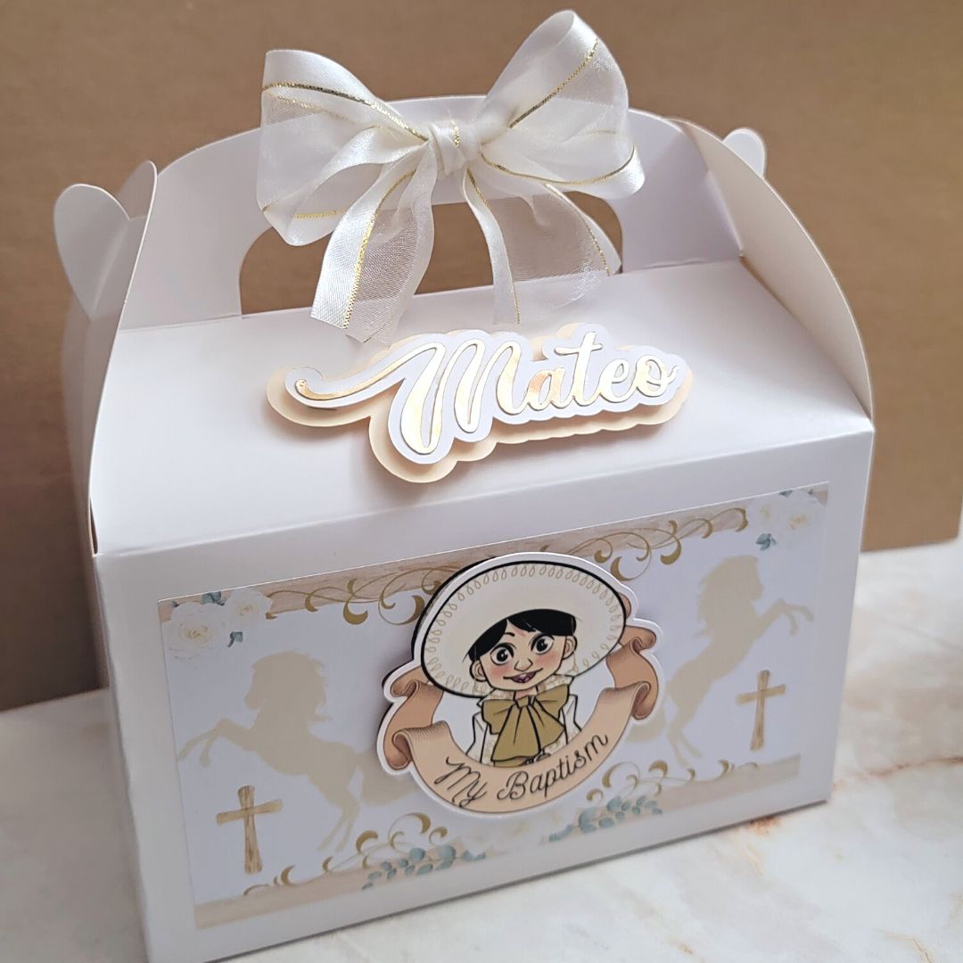 Baby Charro Favor Boxes (12pcs.)