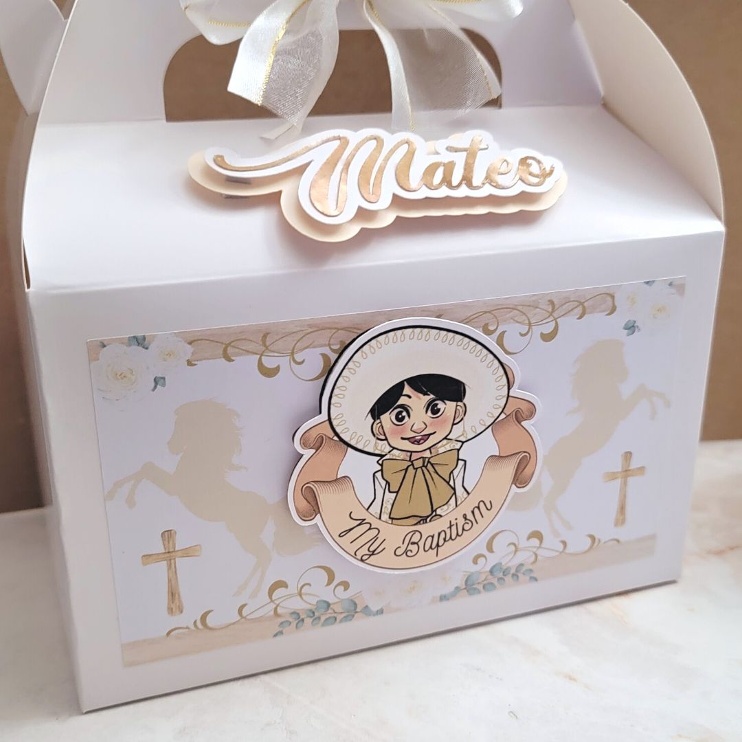 Baby Charro Favor Boxes (12pcs.)