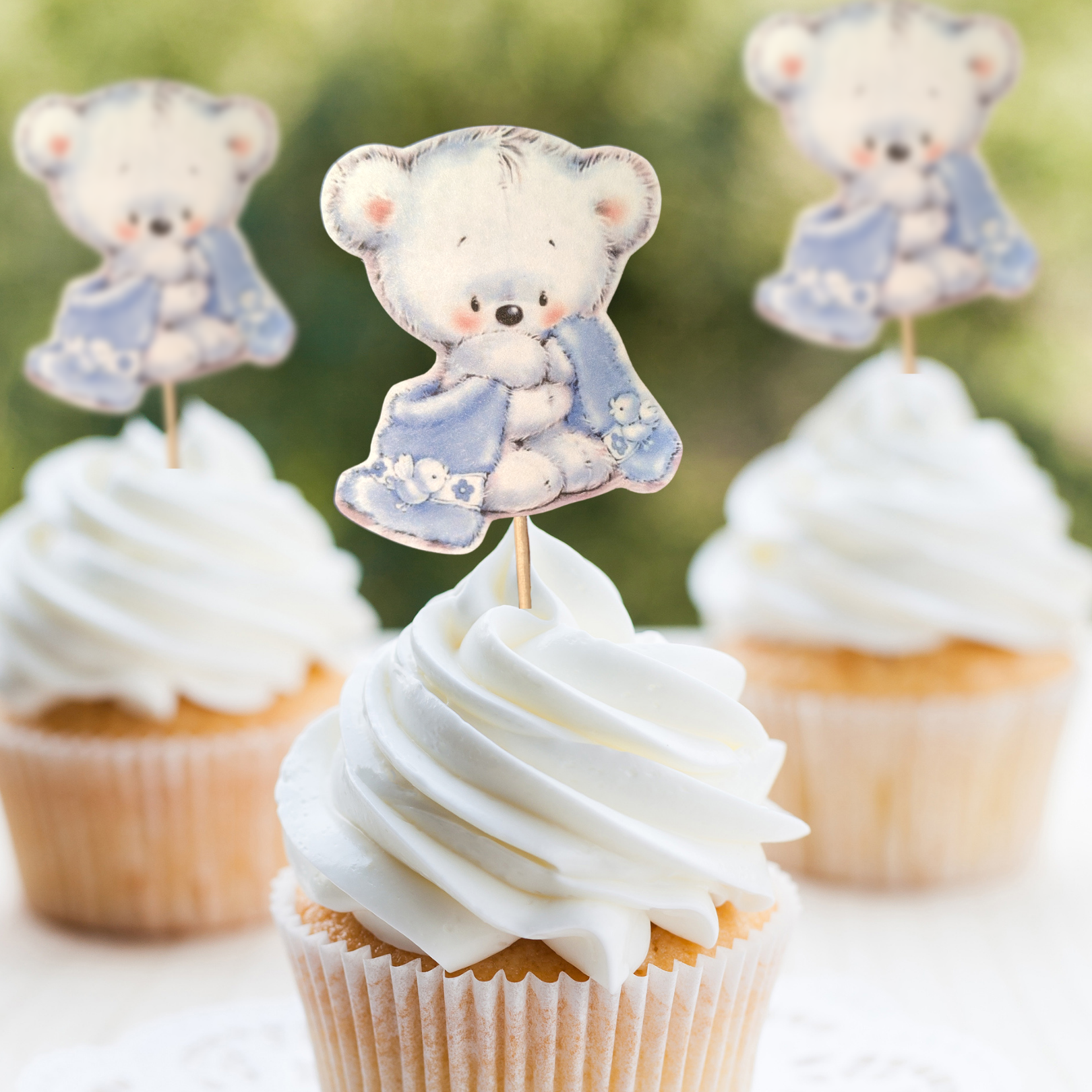 Cupcake Toppers Baby Shower 